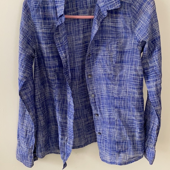 Halogen button up blouse - Picture 6 of 7